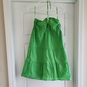 Banana Republic Vibrant Green Dress